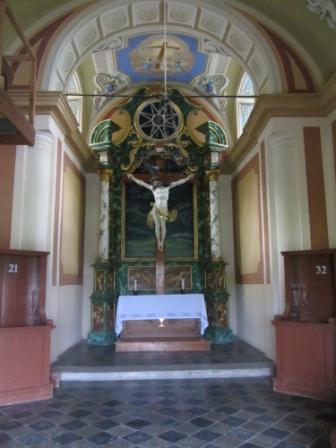 Ołtarz w Kaplicy Kalwarii Pacławskiej