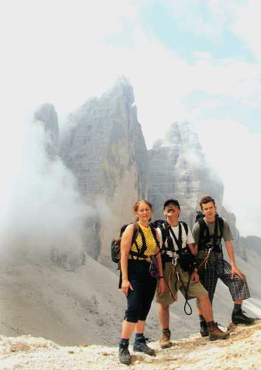 Z drogi na Monte Paterno