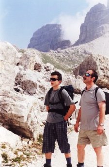 W drodze pod Monte Paterno