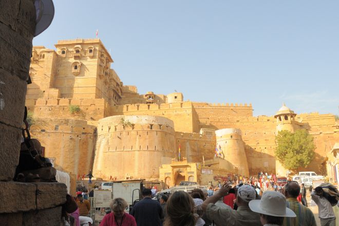 Złote mury Fortu Jaisalmer